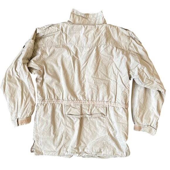 Trail Designs Vintage Utility Cotton Jacket Men’s Size Medium Khaki - Picture 2 of 7